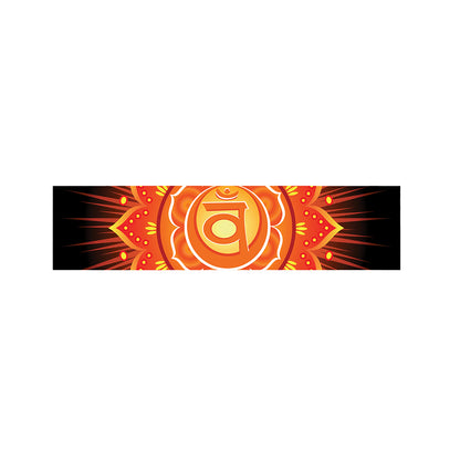 Swadhisthana Chakra Mandala Print Bed Runner