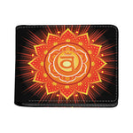 Swadhisthana Chakra Mandala Print Bifold Wallet