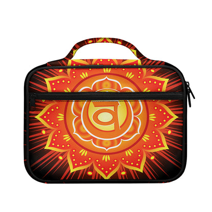 Swadhisthana Chakra Mandala Print Briefcase Bible Bag