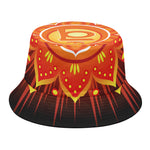 Swadhisthana Chakra Mandala Print Bucket Hat