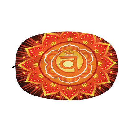 Swadhisthana Chakra Mandala Print Car Side Mirror Covers