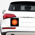 Swadhisthana Chakra Mandala Print Car Sticker