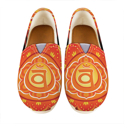 Swadhisthana Chakra Mandala Print Casual Shoes