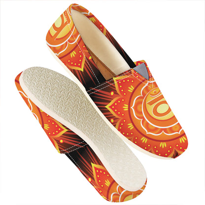 Swadhisthana Chakra Mandala Print Casual Shoes