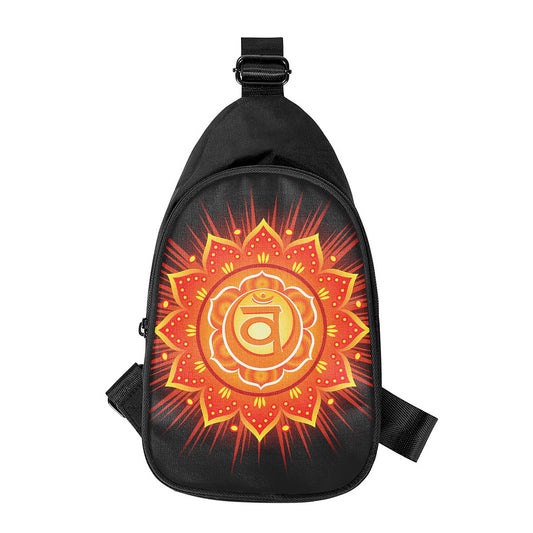 Swadhisthana Chakra Mandala Print Chest Bag