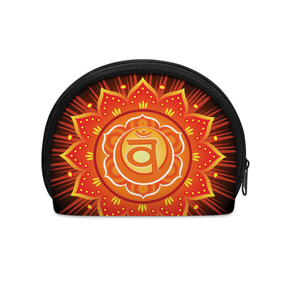 Swadhisthana Chakra Mandala Print Coin Purse