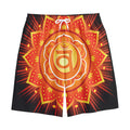 Swadhisthana Chakra Mandala Print Cotton Shorts