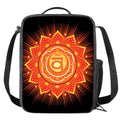 Swadhisthana Chakra Mandala Print Crossbody Lunch Bag