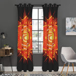 Swadhisthana Chakra Mandala Print Curtain