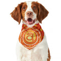 Swadhisthana Chakra Mandala Print Dog Bandana