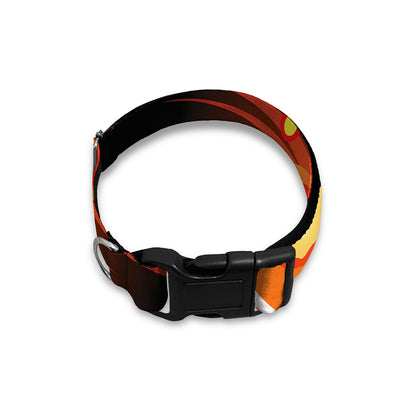 Swadhisthana Chakra Mandala Print Dog Collar