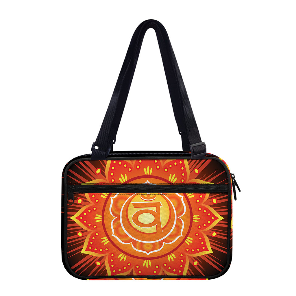 Swadhisthana Chakra Mandala Print Double Strap Bible Bag