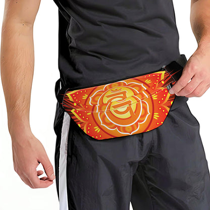 Swadhisthana Chakra Mandala Print Fanny Pack