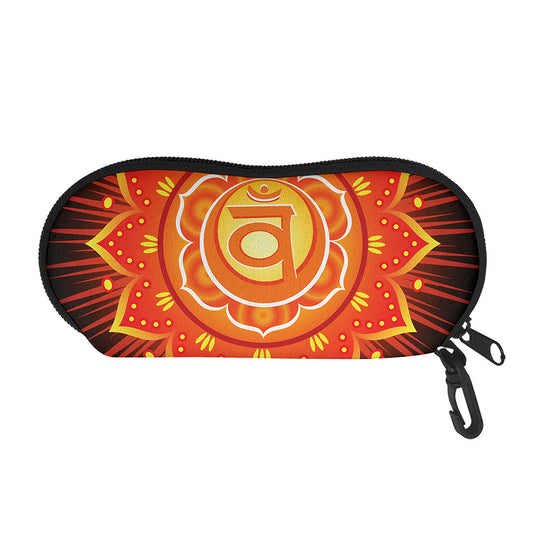 Swadhisthana Chakra Mandala Print Glasses Case