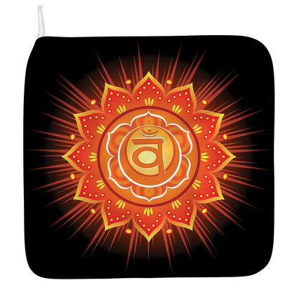 Swadhisthana Chakra Mandala Print Hand Towel