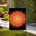 Swadhisthana Chakra Mandala Print House Flag