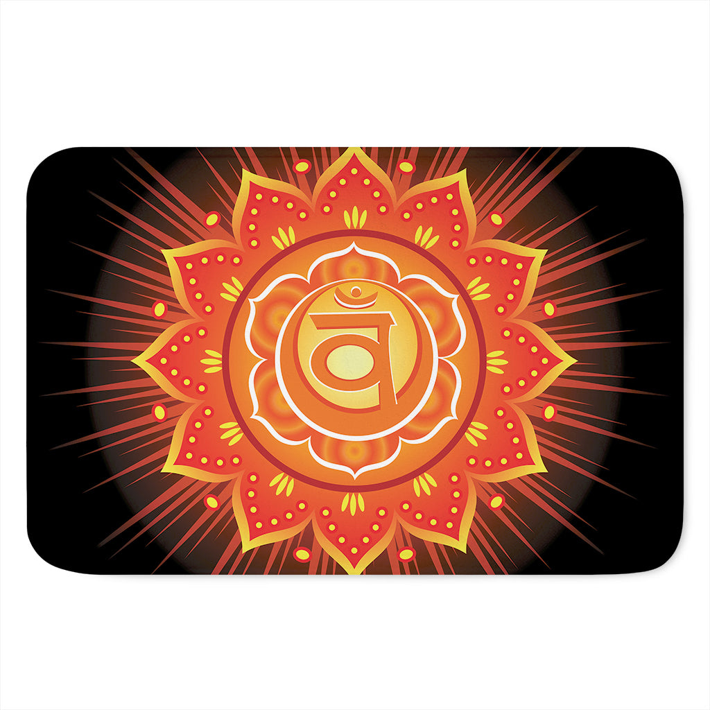 Swadhisthana Chakra Mandala Print Indoor Door Mat