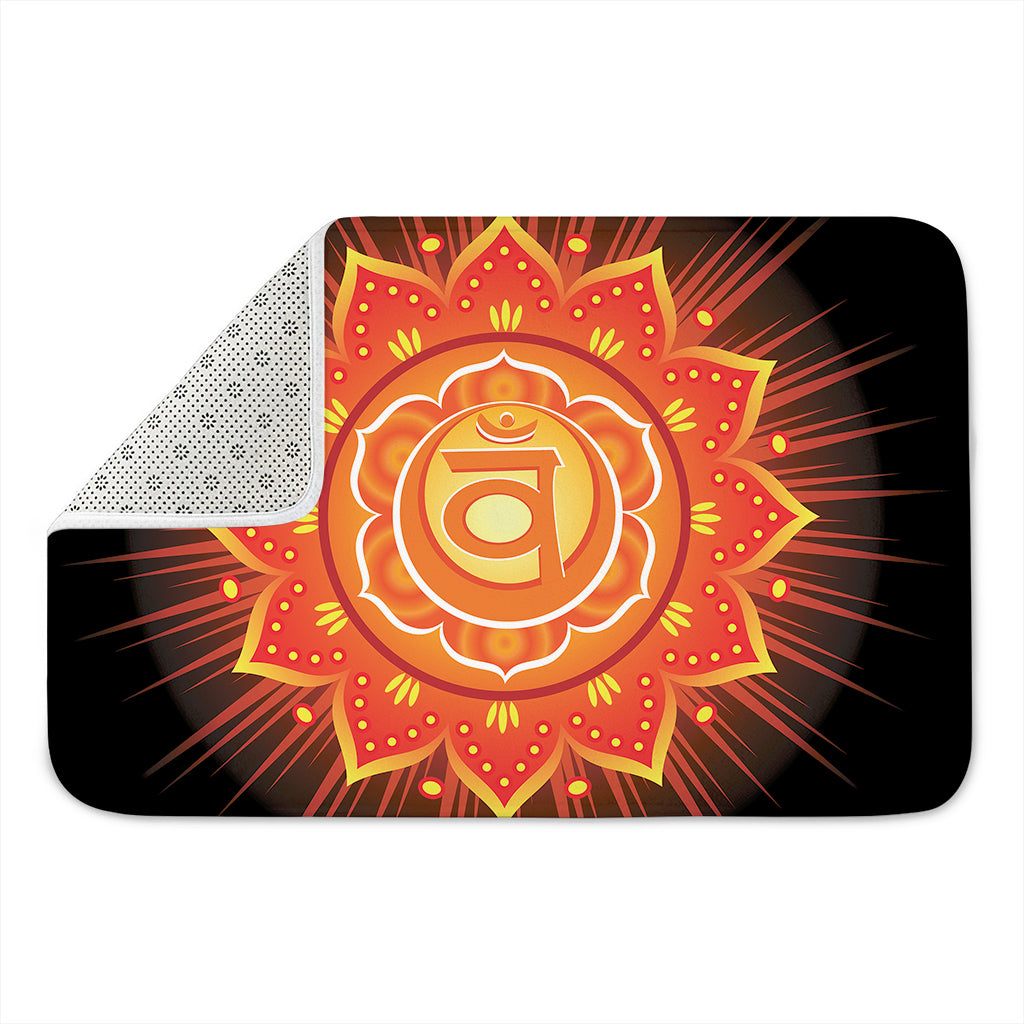 Swadhisthana Chakra Mandala Print Indoor Door Mat