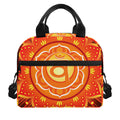 Swadhisthana Chakra Mandala Print Insulated Lunch Bag