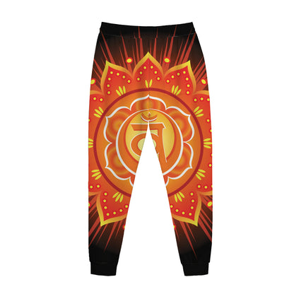 Swadhisthana Chakra Mandala Print Jogger Pants