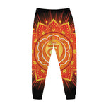 Swadhisthana Chakra Mandala Print Jogger Pants