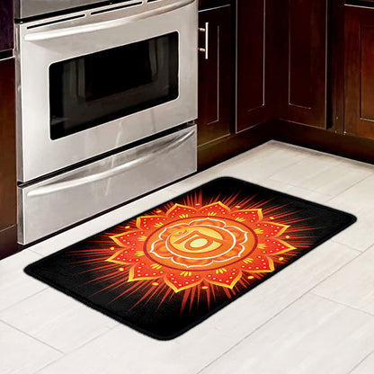 Swadhisthana Chakra Mandala Print Kitchen Mat