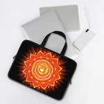 Swadhisthana Chakra Mandala Print Laptop Sleeve With Handle