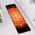 Swadhisthana Chakra Mandala Print Long Kitchen Mat