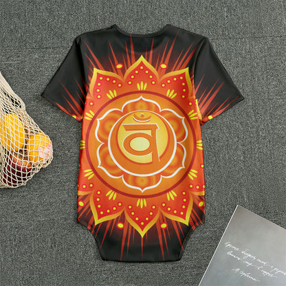 Swadhisthana Chakra Mandala Print Men's Bodysuit