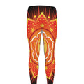 Swadhisthana Chakra Mandala Print Men's Leggings