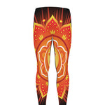 Swadhisthana Chakra Mandala Print Men's leggings