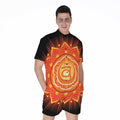 Swadhisthana Chakra Mandala Print Men's Romper