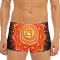 Swadhisthana Chakra Mandala Print Men's Short Boxer Briefs