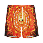 Swadhisthana Chakra Mandala Print Men's Sports Shorts