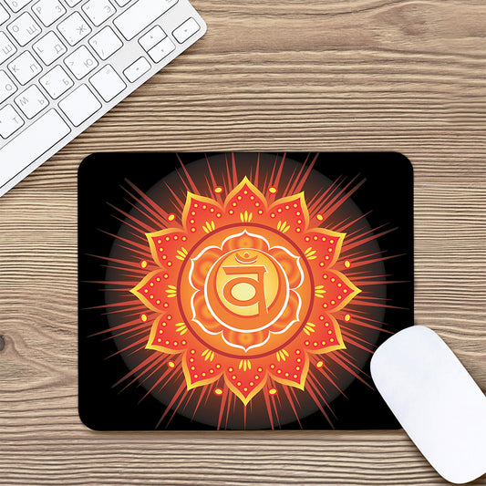 Swadhisthana Chakra Mandala Print Mouse Pad