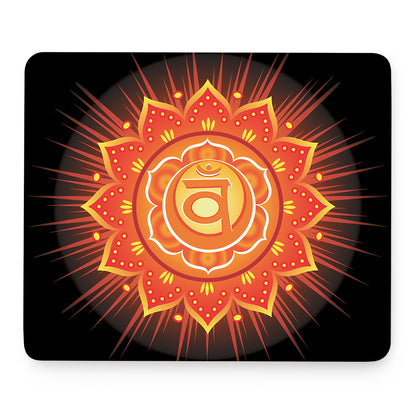Swadhisthana Chakra Mandala Print Mouse Pad