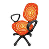 Swadhisthana Chakra Mandala Print Office Chair Cover