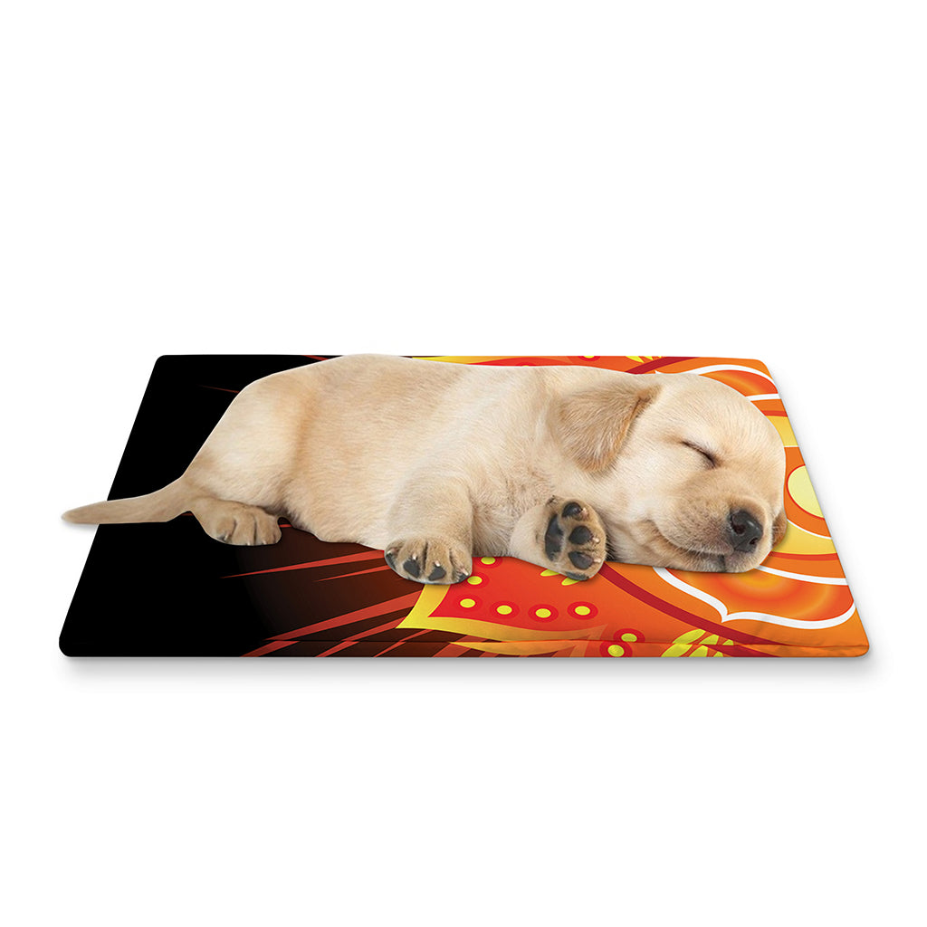 Swadhisthana Chakra Mandala Print Pet Cooling Mat Cover