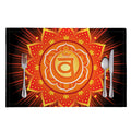 Swadhisthana Chakra Mandala Print Placemat