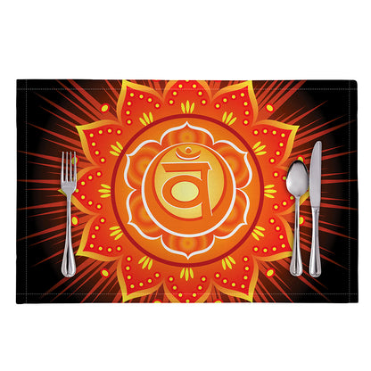 Swadhisthana Chakra Mandala Print Placemat