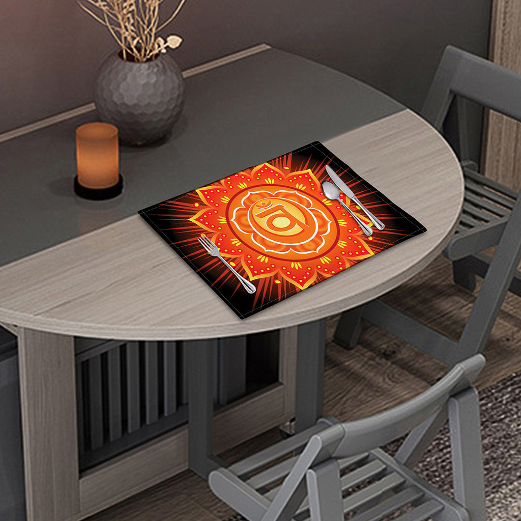 Swadhisthana Chakra Mandala Print Placemat