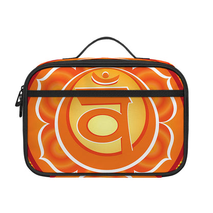 Swadhisthana Chakra Mandala Print Portable Lunch Bag