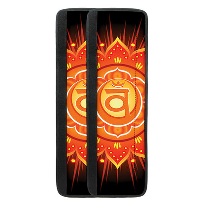 Swadhisthana Chakra Mandala Print Refrigerator Handle Covers