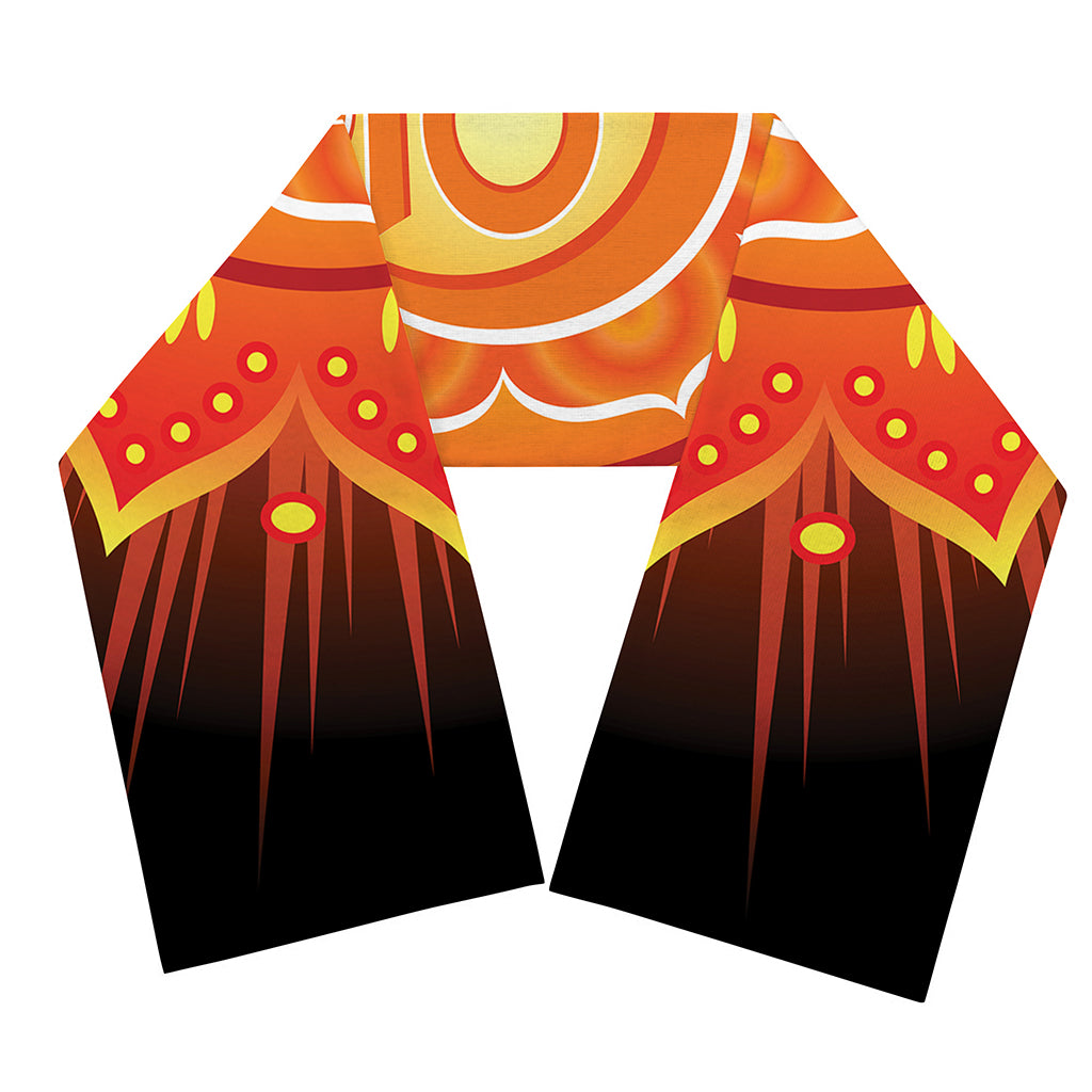 Swadhisthana Chakra Mandala Print Scarf
