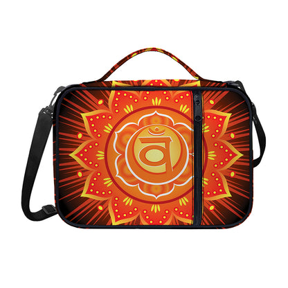 Swadhisthana Chakra Mandala Print Shoulder Strap Bible Bag