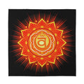 Swadhisthana Chakra Mandala Print Silk Bandana