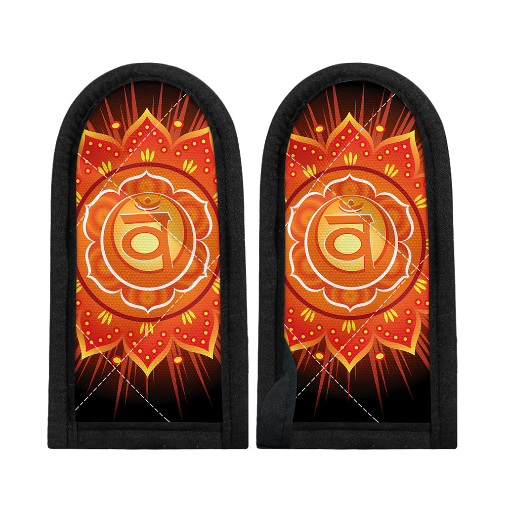 Swadhisthana Chakra Mandala Print Skillet Handle Cover