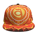 Swadhisthana Chakra Mandala Print Snapback Cap
