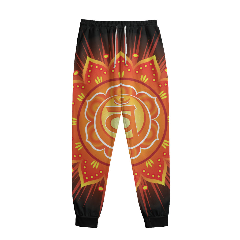 Swadhisthana Chakra Mandala Print Sweatpants