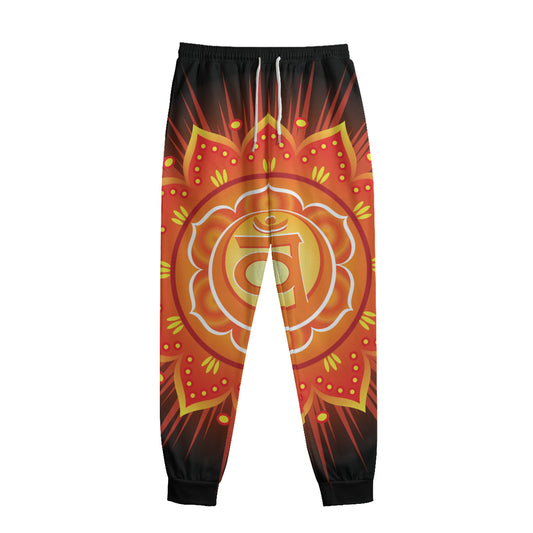 Swadhisthana Chakra Mandala Print Sweatpants
